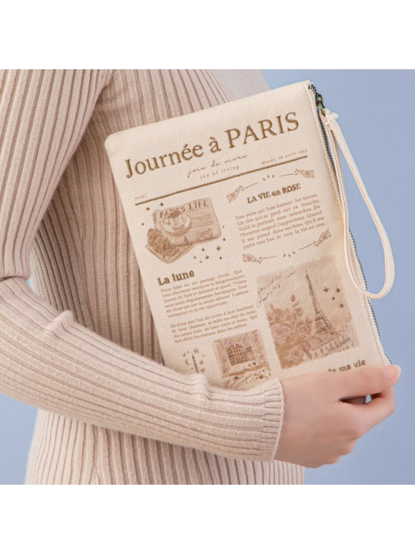 Estuche Viaje a Paris - Notebook Therapy