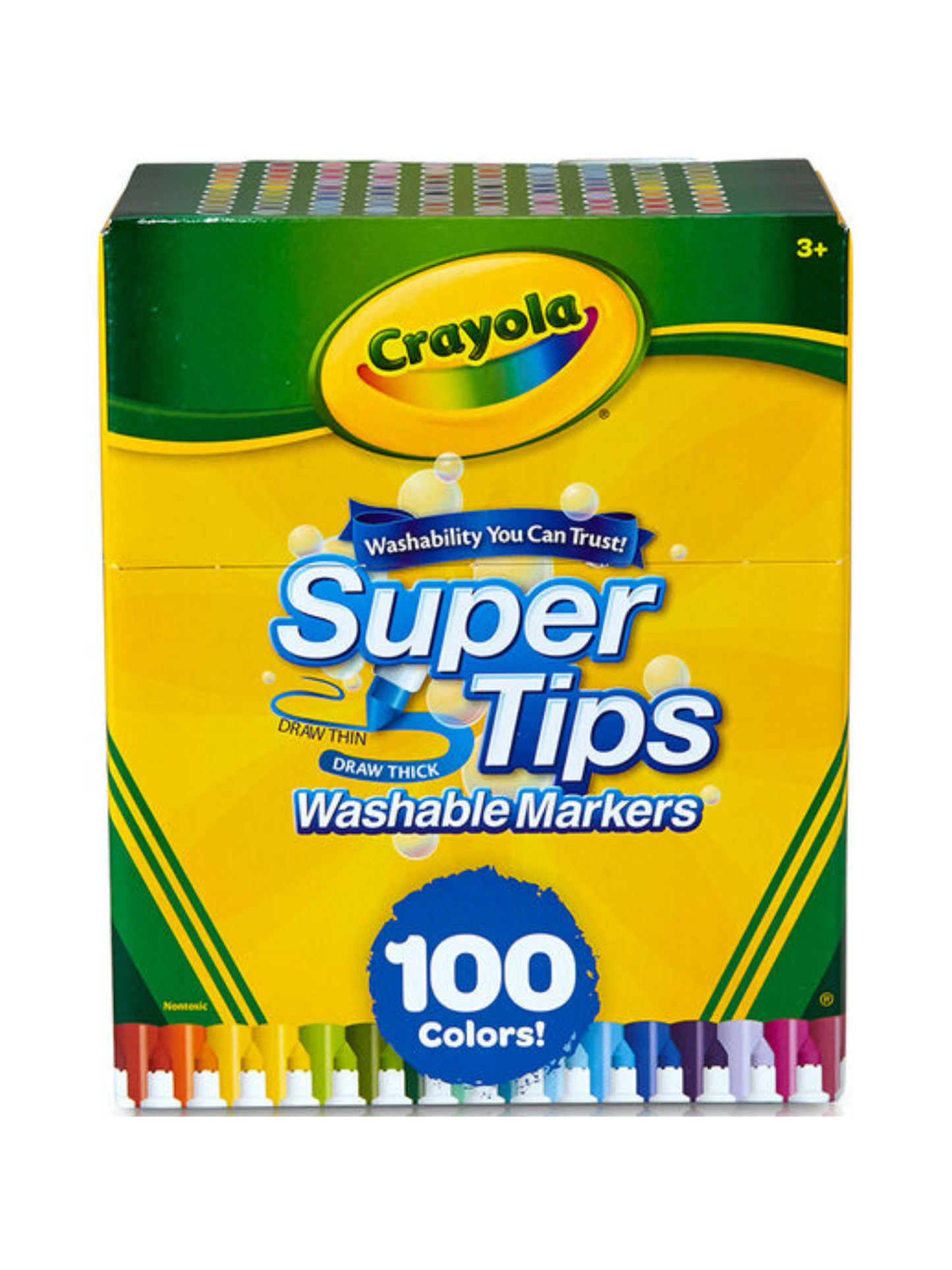 Crayola Super Tips - Caja 12 Colores Pastel – Karza Colors