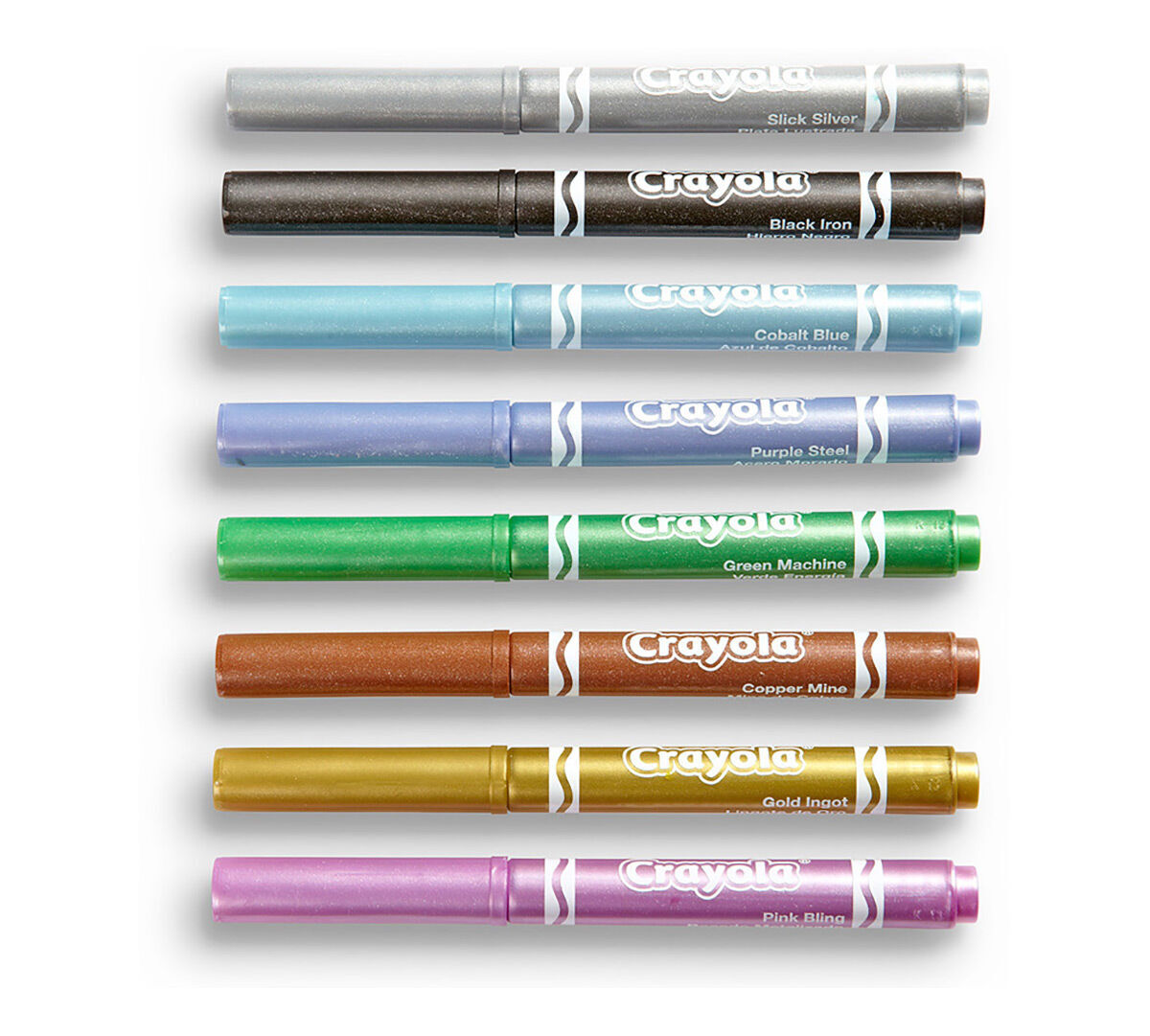 Crayola Alternative - 8 Marcadores Metálicos