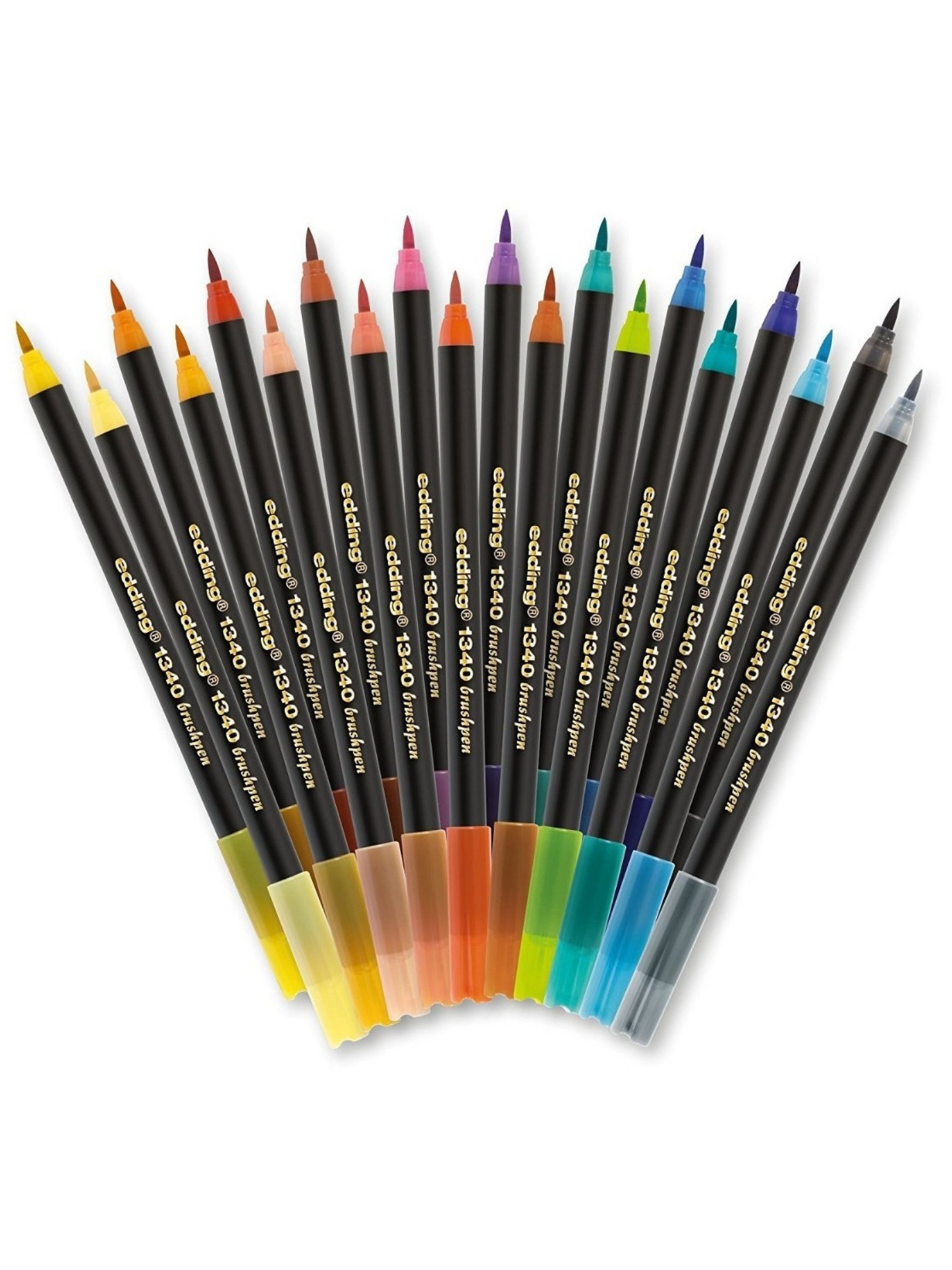 Edding Brush Pens - Set de 20 Colores