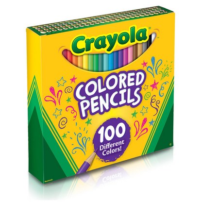 Crayones Crayola - Caja de 100 Colores