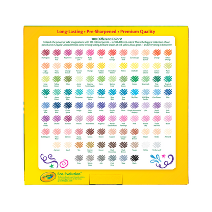 Crayones Crayola - Caja de 100 Colores