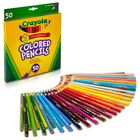 Crayones Crayola - Caja de 50 Colores