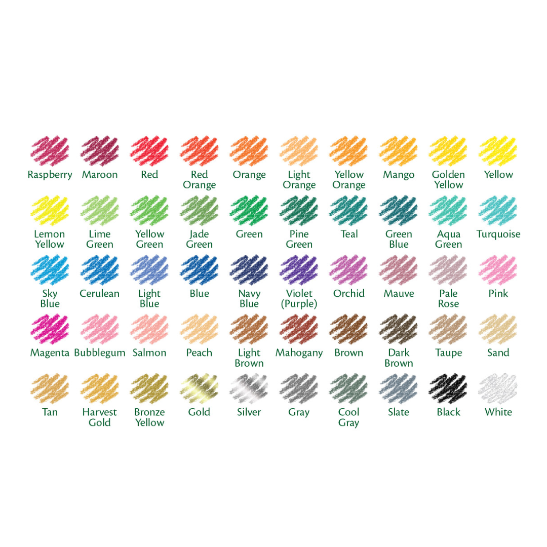 Crayones Crayola - Caja de 50 Colores