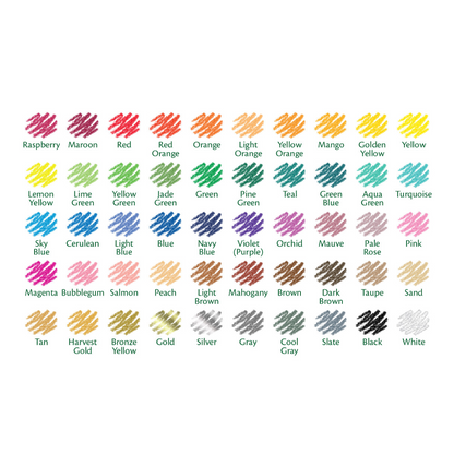 Crayones Crayola - Caja de 50 Colores