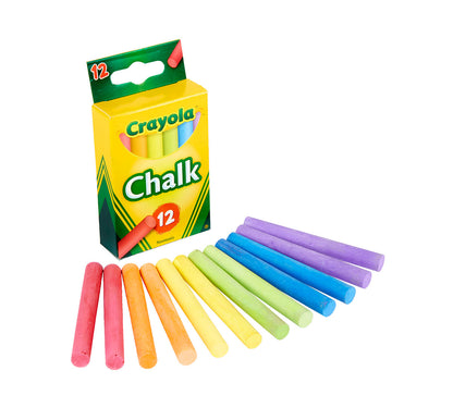 Tiza Multicolor Crayola - 12 Piezas