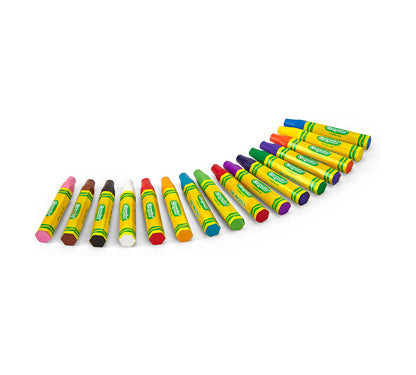 Crayones Pastel Crayola - Caja de 16 Colores