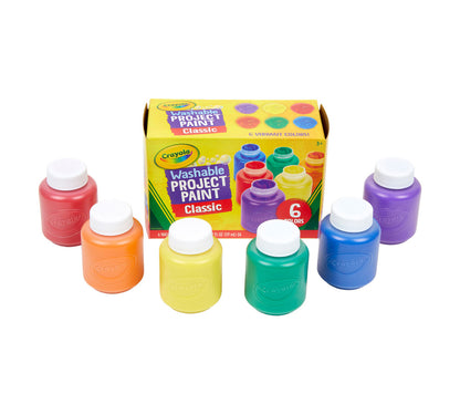 Pintura Lavable Crayola - 6 Colores
