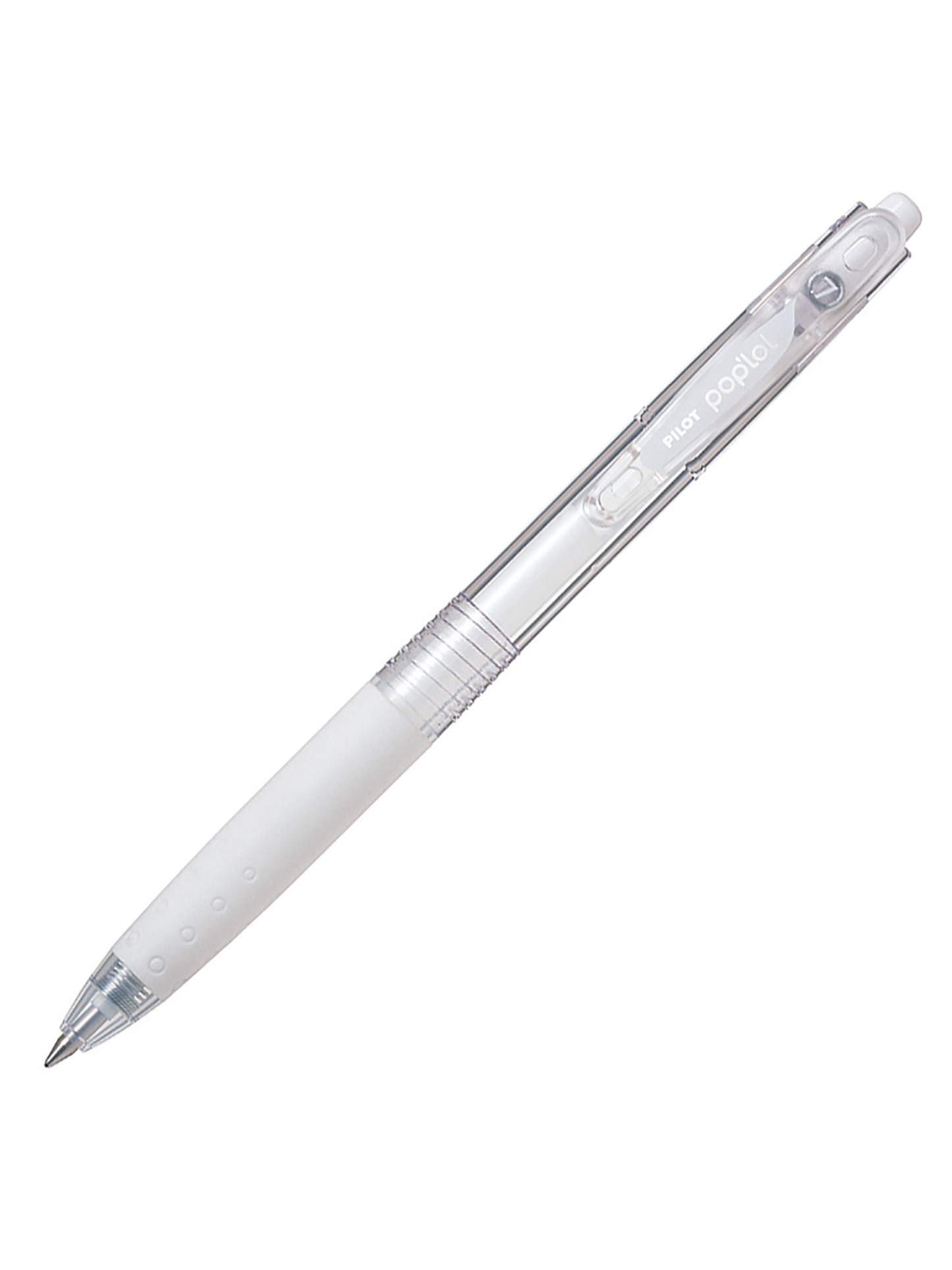 Bolígrafo Pilot Pop Lol - 0.7 mm - Blanco