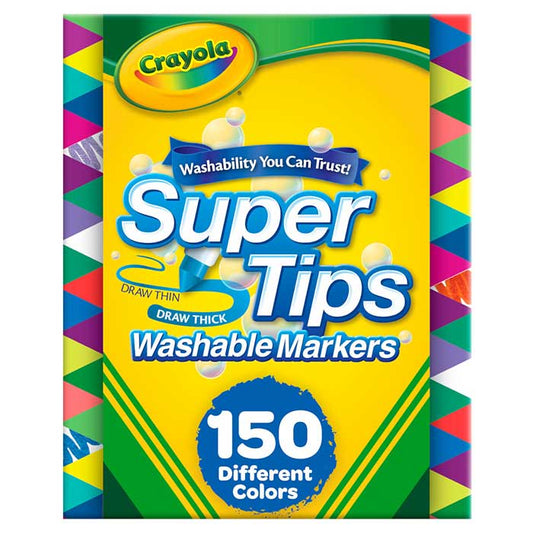 Crayola Super Tips - 150 Marcadores