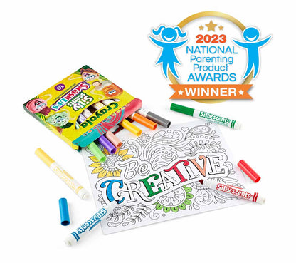 Crayola Markers Silly Scents - 10 Marcadores Punta Gruesa