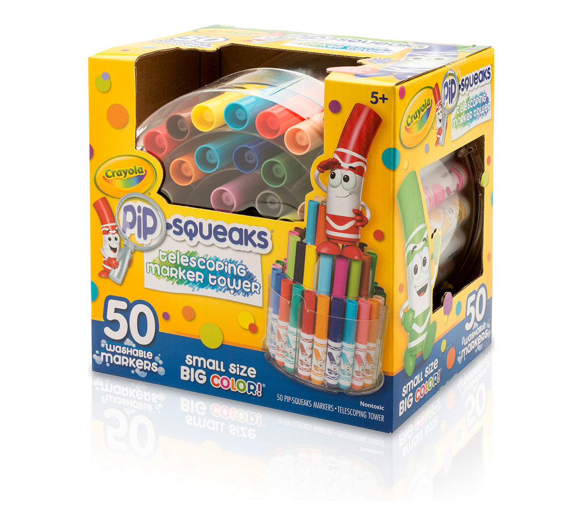 Crayola Pip-Squeaks - 50 Marcadores Punta Gruesa