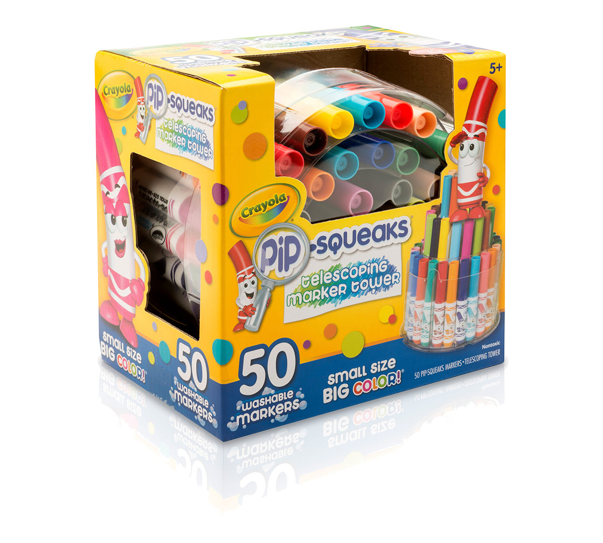 Crayola Pip-Squeaks - 50 Marcadores Punta Gruesa