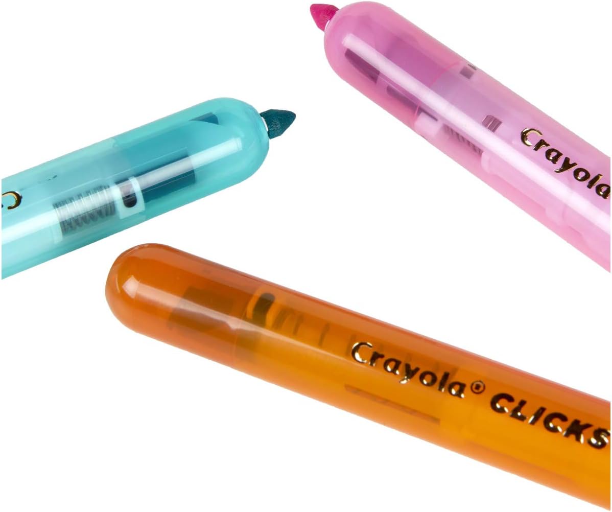 Crayola Clicks - 10 Marcadores Retráctiles