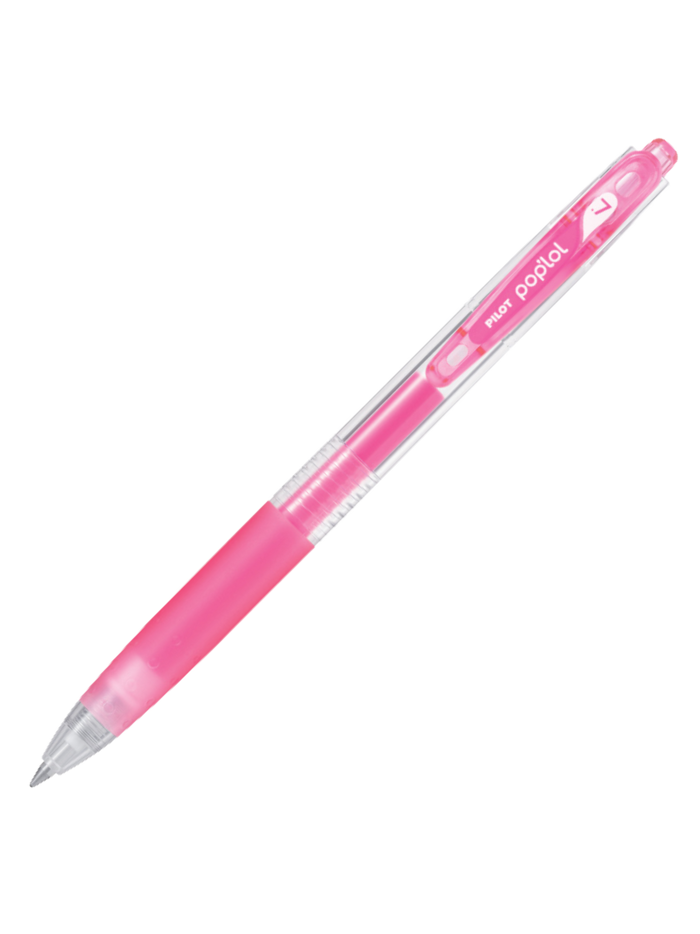 Bolígrafo Pilot Pop Lol - 0.7 mm - Rosa Neón