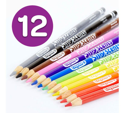 Crayones Crayola Silly Scents - Caja de 12 Colores