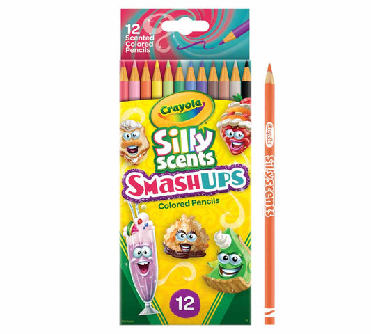 Crayones Crayola Silly Scents - Caja de 12 Colores
