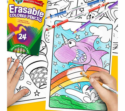 Crayones Borrables Crayola - Caja de 36 Colores