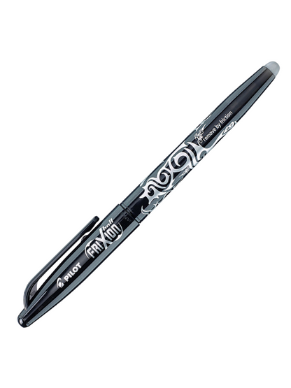 Bolígrafo Pilot Frixion Borrable - 0.7 mm - Negro