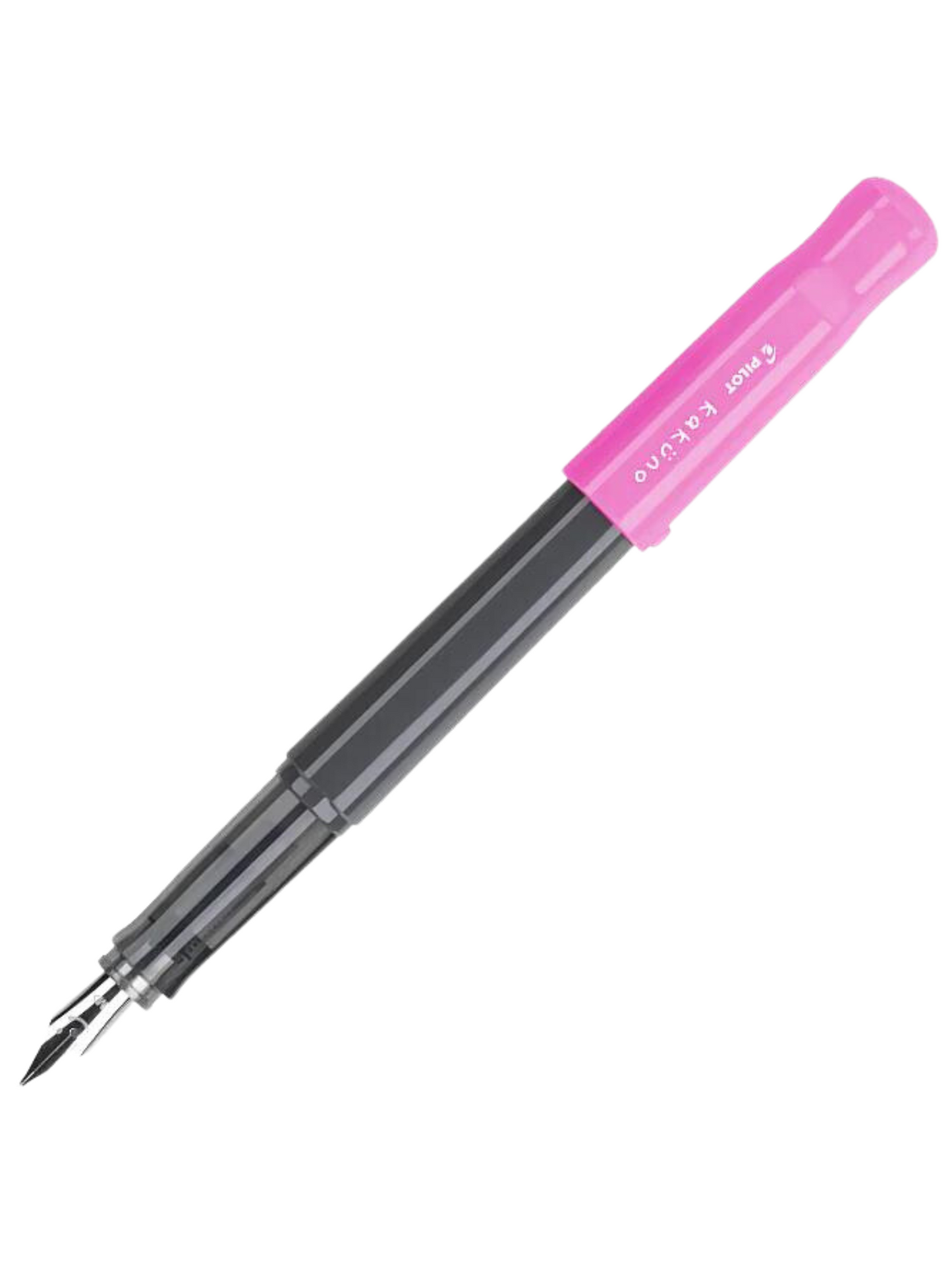 Pluma Fuente - Pilot Kakuno Recargable - Tapón Rosa - Punto Mediano