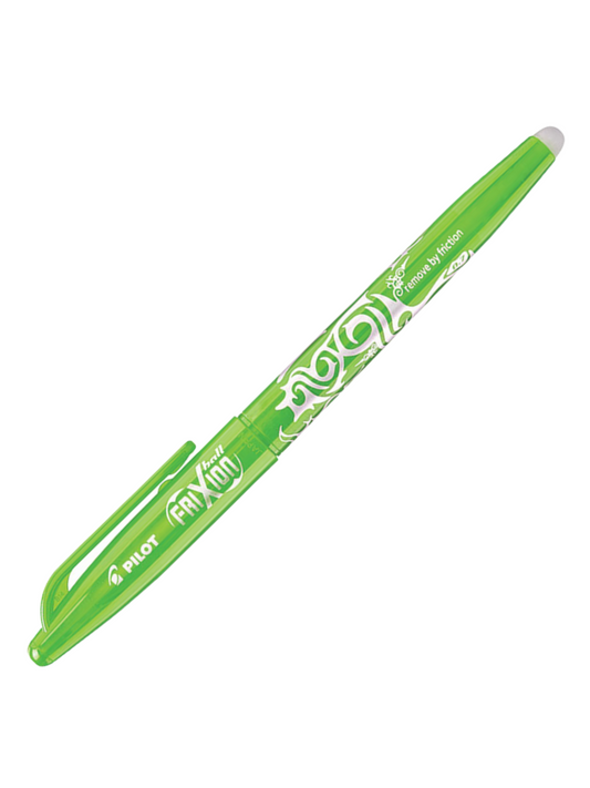 Bolígrafo Pilot Frixion Borrable - 0.7 mm - Verde Claro