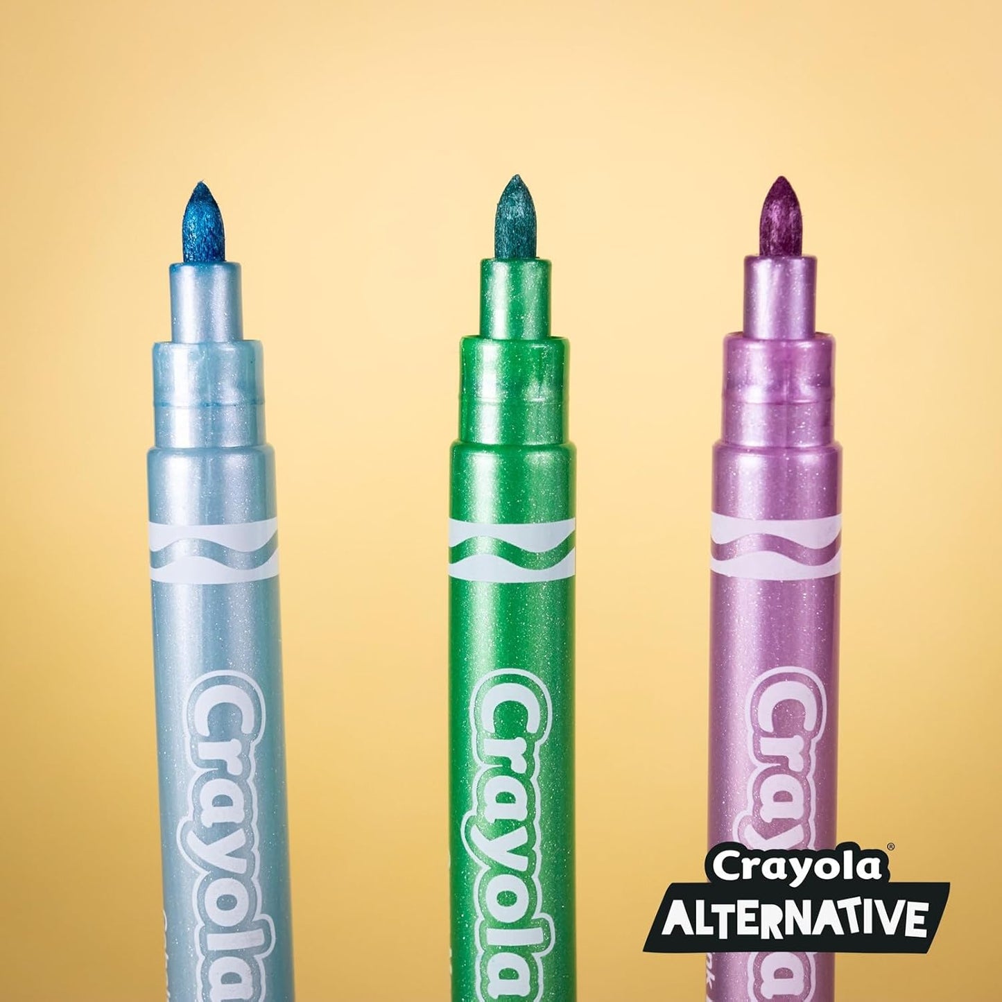 Crayola Alternative - 8 Marcadores Metálicos
