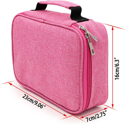 Estuche Gran Capacidad - Rosa