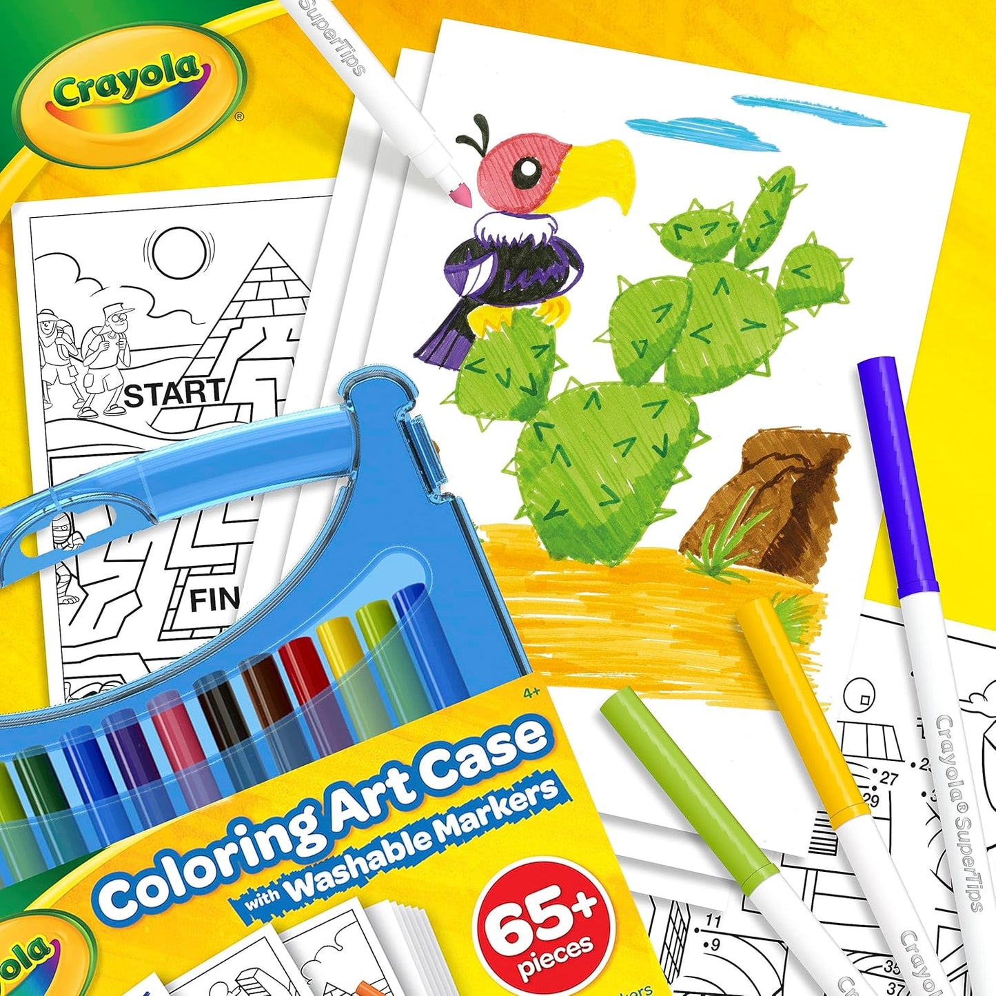 Crayola Super Tips Set - 65 piezas