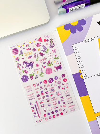 Planner Kit # 1 con Plumas Fuente