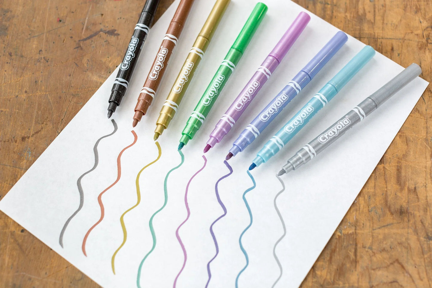 Crayola Alternative - 8 Marcadores Metálicos